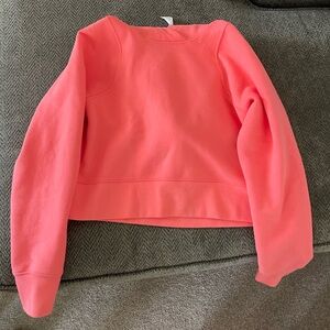 Lululemon, size 4, coral colored hoodie.